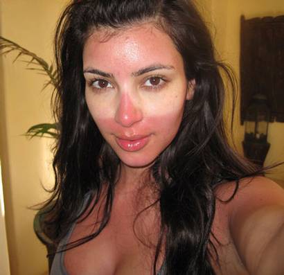 But don't pull a Kim Kardashian and give yourself a glasses tan